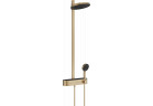 Душевой комплект 260 2jet EcoSmart z ShowerTablet Select 400, Hansgrohe Pulsify S - Бронза Szczotkowany 