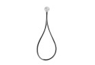 Душевой гарнитур Gessi Hi-Fi, лейка со шлангом 150cm i magnetycznym uchwytem, Black Metal Brushed PVD