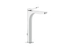 Смеситель для раковины Gessi Rilievo, напольный, высота 297mm, клапан automatyczny, Black Metal Brushed PVD