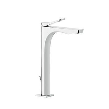 Смеситель для раковины Gessi Rilievo, напольный, высота 297mm, клапан automatyczny, хром