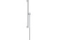 Душевая штанга S Puro 65 cm z suwakiem EasySlide и шлангом przysznicowym Isiflex 160cm, Hansgrohe Unica - Хром 