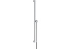 Душевая штанга S Puro 90 cm z suwakiem EasySlide и шлангом przysznicowym Isiflex 160cm, Hansgrohe Unica - Хром