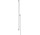Душевая штанга S Puro 90 cm z suwakiem EasySlide и шлангом przysznicowym Isiflex 160cm, Hansgrohe Unica - Белый Матовый