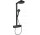Душевой комплект 250 1jet EcoSmart z ShowerTablet 350, Hansgrohe Rainfinity - Чёрный Матовый