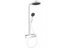 Душевой комплект 250 1jet EcoSmart z ShowerTablet 350, Hansgrohe Rainfinity - Белый Матовый