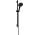 Душевой гарнитур 130 3jet штанга S Puro 65 cm PushSlider i tekstylnym wężem душевым Designflex 160 cm, Hansgrohe Rainfinity - Чёрный Матовый
