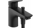 Однорычажный смеситель для ванны Monotrou z 2 zakresami przepływu, Hansgrohe Logis - Чёрный Матовый 