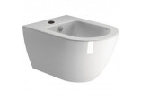 Раковина WC GSI Pura 50x36 cm, подвесной bez kołnierza Swirlflush - cenere мат.