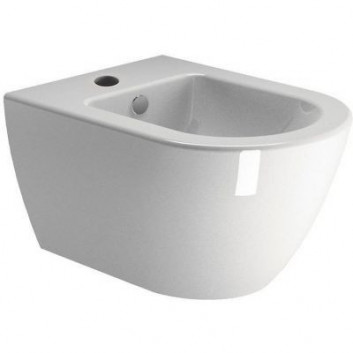 Раковина WC GSI Pura 50x36 cm, подвесной bez kołnierza Swirlflush - cenere мат.