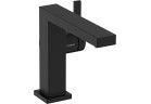 Однорычажный смеситель для раковины 110 Fine, CoolStart без сливного набора, Hansgrohe Tecturis E - Чёрный Матовый