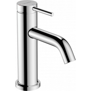 Однорычажный смеситель для раковины 80 без сливного набора, Hansgrohe Tecturis S - Хром 