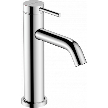 Однорычажный смеситель для раковины 110 с набором слива-перелива, Hansgrohe Tecturis S - Хром 