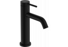 Однорычажный смеситель для раковины 110 CoolStart с набором слива-перелива, Hansgrohe Tecturis S - Чёрный Матовый