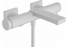 Однорычажный смеситель для ванны скрытая, Hansgrohe Tecturis E - Белый Матовый