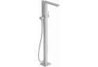 Однорычажный смеситель для ванны, свободностоящая, Hansgrohe Tecturis E - Белый Матовый