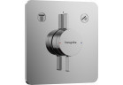 Смеситель со смесителем, скрытая do 2 odbiorników, Hansgrohe DuoTurn Q - Хром 