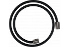Tekstylny душевой шланг 1,25 m z nakrętkami cylindrycznymi, AXOR ShowerSolutions - Чёрный Хром Szczotkowany