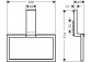 Вешалка для полотенец typu Ring, AXOR Universal Rectangular - Бронза Szczotkowany