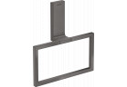 Вешалка для полотенец typu Ring, AXOR Universal Rectangular - Чёрный Хром Szczotkowany