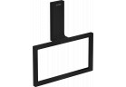 Вешалка для полотенец typu Ring, AXOR Universal Rectangular - Чёрный Матовый