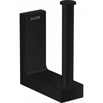 Держатель запасной бумаги туалетный, AXOR Universal Rectangular - Чёрный Хром Szczotkowany