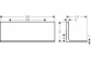 Полка 300 mm, AXOR Universal Rectangular - Никель Szczotkowany