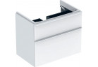 Шкафчик под раковину Geberit Smyle Square 73,4 cm, с двумя выдвижными ящиками