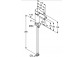 Однорычажный смеситель для раковины 75, bez zestawu перелив. KLUDI ZENTA SL - Хром