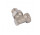 Вентиль powrotny для обогревателя Schlosser GZ 1/2''x GW 1/2'', угловой, никелированный
