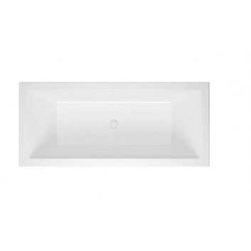 Ванна прямоугольная Excellent Wave Slim 180x80 cm акриловая, белая