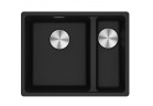 Zlewozmywak do podbudowy Franke Maris MRG 160-34-15 553x433 mm - чёрный мат.