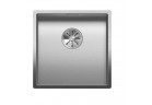 Zlewozmywak стальной jednokomorowy Blanco Claron 400-U 44x44 cm подвесной без автоматической заглушки, стальной 
