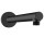 Держатель для душа 24 cm, Hansgrohe Vernis Blend чёрный мат.