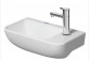 Раковина 60x38 cm накладная Duravit Vero Air прямоугольная белая 