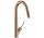 Смеситель Axor Starck кухонный однорычажный z rozpylaczem EcoSmart Brushed Red Gold