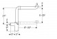Сифон для раковины с картриджем сифонującym Geberit, 32mm, перелив горизонтальный