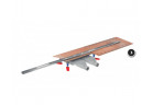 Линейный канал Wiper Intensi 316 Duo Lin, 1500mm, двойной сифон, Bright Gold Polish, светлый золотой poler