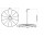 Lampa подвесной Sollux Ligthing ESKOLA, диаметр 140cm,E27 1x60W, 1x15W LED, чёрная