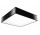 Plafon Sollux Lighting HORUS 55, E27 4x60W, 4x15W LED, чёрный