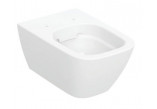 Geberit Smyle Square Подвесной раковина WC, унитаз, 35x54cm, скрытый mocowania, Rimfree