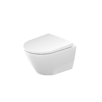 Биде напольное Duravit D-Neo, 65x37cm, z переливом, отверстие под смеситель белый