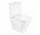 Унитаз компакт WC Roca Gap Rimless Square, 60cm, перелив двойной, белая