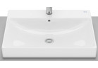 Накладная раковина Roca 60 cm, прямоугольная, с отверстиями под смеситель, FINECERAMIC - Белая