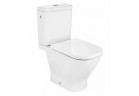 Раковина WC Roca GAP Square do kompaktu Rimless, Supraglaze, белая 