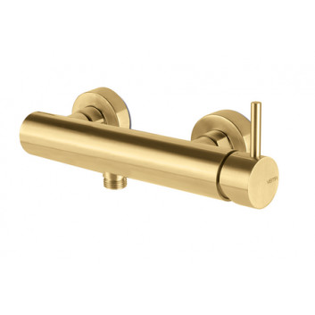 Смеситель для ванны встраиваемый Vema Otago, излив 202mm, brushed gold