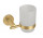 Стаканчик Vema Otago,матовое стекло, brushed gold