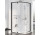 Душевая кабина Ravak Pivot PSKK3-90 полукруглая чёрная + transparent 