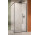 Кабина Walk-In Radaway Modo F II 155, profil чёрный глянцевый, стекло бесцветное