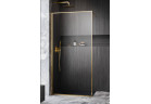 Кабина Walk-In Radaway Modo F II 65, profil золотой глянцевый, стекло бесцветное