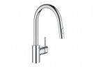 Смеситель однорычажный zlewozmywakowa напольный Grohe Concetto, хром